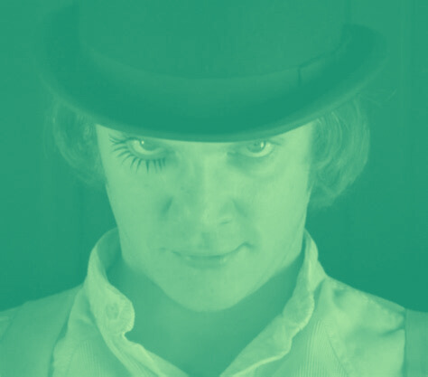 A Clockwork Orange (1971) dir. Stanley&nbsp;Kubrick